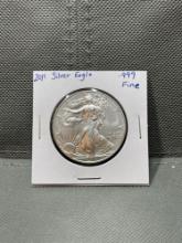 1oz 2011 Silver Eagle .999 Fine