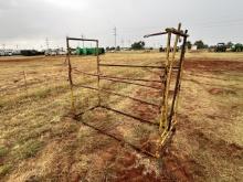 Homemade Livestock Chute