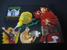 Ricky Steamboat Signed 8x10 Photo JSA Witnessed