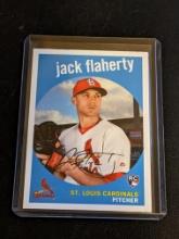 2018 Topps Archives  Jack Flaherty #4 Rookie RC Tigers