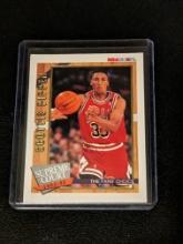 1993 NBA Hoops #SC2 Scottie Pippen Chicago Bulls Supreme Court