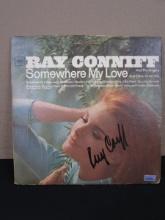 RAY CONNIFF SIGNED ALBUM COVER AUD COA