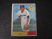 1961 TOPPS #488 JOE MCCLAIN SENATORS