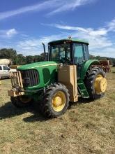 JOHN DEERE 6715 W/ SIDE BOOM MOWER