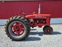 IH Farmall M power steering new tires rear wts not restored rear hydraulics aux