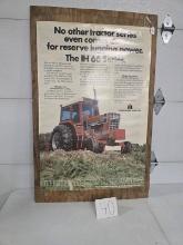 IH 66 series poster on plywood 30" by 46" original good condition