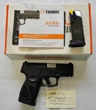 Taurus G3c 9MM Pistol