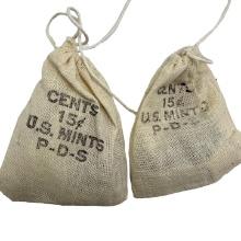 Two 1973 Souvenir Penny Bags