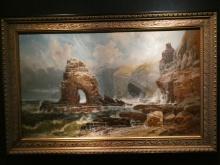 Clarence Henry Roe Old Man of Hoy Oil Painting