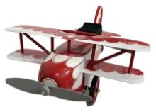 Ace Flyer | Red Airplane Ride on Toy Metal Steel