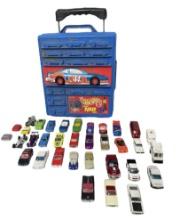 Hot Wheel Traveler Case with Toy Car Collection