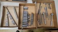 3/8" Sockets, ratchets, and extensions- Craftsman,
