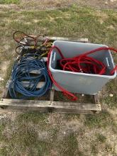 AIR HOSES AND JUMPERCABLES