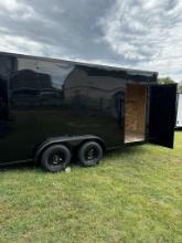 2024 New 7x16 cargo trailer TA w/ Warranty
