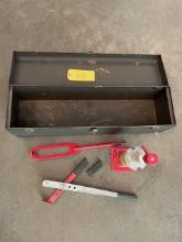 Mini Tire Changer Northern Industrial Tools Item No. 13473 Includes 32" Gray Kennedy Toolbox