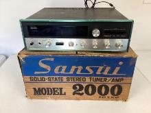 Sansui Model 2000 Solid-State Stereo Tuner/Amp