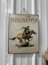 METAL WINCHESTER SIGN