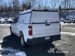 (Kings Park, NY) 2021 Chevrolet Silverado 1500 4x4 Extended-Cab Pickup Truck Runs & Moves, Body Dama