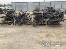 4 Pallets Of Bicycles (Used) NOTE: This unit is being sold AS IS/WHERE IS via Timed Auction and is l