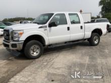 2016 Ford F250 4x4 Crew-Cab Pickup Truck Runs, Moves, Rust Damage, Paint Damage, Body Damage, Check 