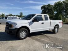 2018 Ford F150 4x4 Extended-Cab Pickup Truck Runs & Moves) (Paint Damage