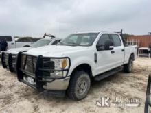 2017 Ford F250 4x4 Crew-Cab Pickup Truck Not Running, Condition Unknown