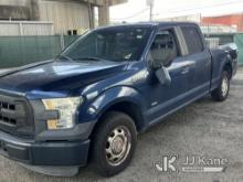 2015 Ford F150 Crew-Cab Pickup Truck Jump to Start, Runs & Moves