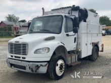 2012 Freightliner M2 106 Enclosed Service Truck Runs & Moves) (Check Engine Light On.