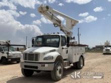 Altec L42A, Over-Center Bucket rear mounted on 2019 Freightliner M2 106 4x4 Utility Truck Runs, Move