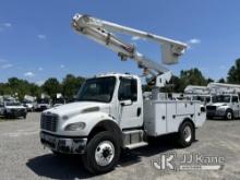 Altec L42A, Over-Center Bucket Truck center mounted on 2019 Freightliner M2 Utility Truck Runs, Move