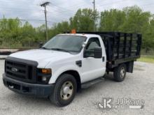 (Fort Wayne, IN) 2008 Ford F350 Flatbed Truck Runs & Moves