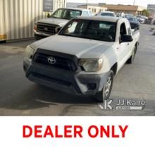 (Jurupa Valley, CA) 2014 Toyota Tacoma Access-Cab Pickup Truck, PUT IN SALE ONCE TITLE IS RECEIVED R