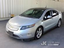 2012 CHEVROLET VOLT 4-Door Plug-In Hybrid Sedan Runs & Moves, Comes With Charger
