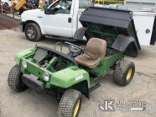 John Deere Gator Utility Cart Not Running , No Key , Stripped Of Parts