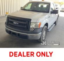 2014 Ford F-150 Regular Cab Pickup 2-DR Runs & Moves, CNG Tank Expires In 2026, Needs Referee to Cha