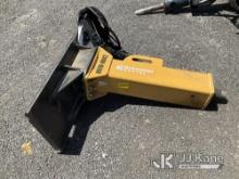 Skidsteer Breaker Attachment NOTE: This unit is being sold AS IS/WHERE IS via Timed Auction and is l