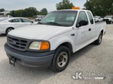 2004 Ford F150 Extended-Cab Pickup Truck Runs & Moves In Reverse Only) (Jump To Start, Minor Rust & 