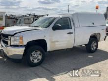 2013 Chevrolet Silverado 2500HD 4x4 Pickup Truck Wrecked, Airbags Deployed, Not Roadworthy, Drivers 