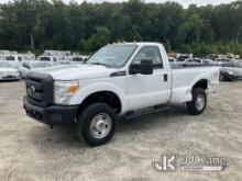 2016 Ford F250 4x4 Pickup Truck Runs & Moves) (Major Body Damage to Bed, Rust Damage