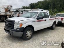 2014 Ford F150 4x4 Extended-Cab Pickup Truck Not Running, No Crank, Drivetrain Condition Unknown, Sh