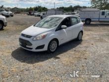 2015 Ford C-Max Hybrid 4-Door Hatch Back Runs & Moves, Check Engine Light On, Wrench Light On, Engin