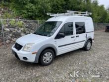 2013 Ford Transit Connect Mini Cargo Van Runs & Moves) (Body & Rust Damage