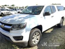 2016 Chevrolet Colorado 4x4 Extended-Cab Pickup Truck Not Running, Condition Unknown, Body & Rust Da
