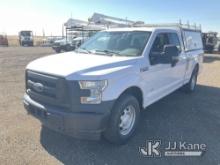 2017 Ford F150 4x4 Extended-Cab Pickup Truck Runs For Short Duration) (Truck Has Electrical & Mechan
