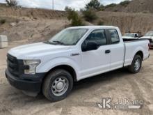 2015 Ford F150 Extended-Cab Pickup Truck Runs & Moves) (Cosmetic Damage To Tailgate.
