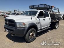 2017 RAM 5500 4x4 Crew-Cab Pickup Truck Runs & Moves)(Body Damage