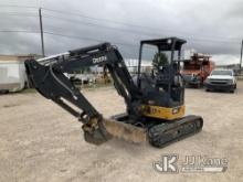 (Waxahachie, TX) 2022 John Deere 35G Mini Hydraulic Excavator Runs & Moves, Operates