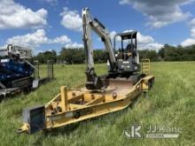 (Covington, LA) 2009 Bobcat E35M Mini Hydraulic Excavator, To Be Sold With Lot# t8289 (Equipment and