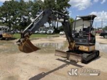 2012 John Deere 27D Mini Hydraulic Excavator Runs & Moves, Operates) (Jump To Start