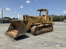 1984 Caterpillar 973 Crawler Loader Runs, Moves & Operates) (Cylinders Leaking, Oil Leak, Missing Ra